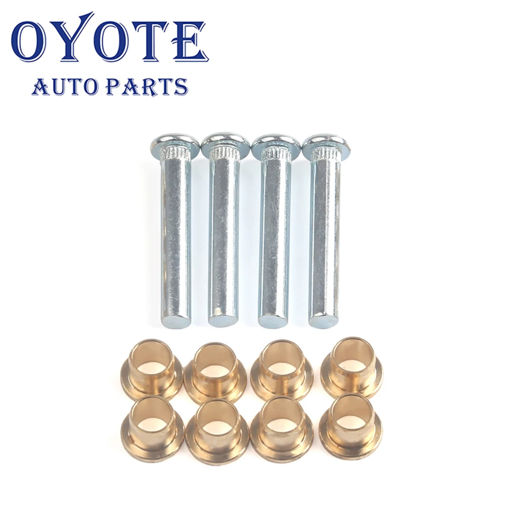 

OYOTE Door Hinge Repair Kit Door Hinge Pin Bushing Kit For Nissan Navara 97-05 D22 Truck Pickup