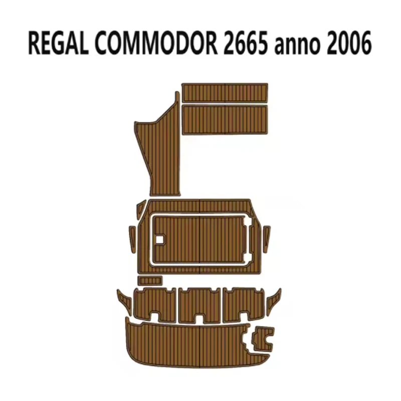 

WSM Eva пенопластовые коврики для реактивных лыж, морские тяговые коврики для REGAL COMMODOR 2665, anno 2001, аксессуары для лодок на заказ