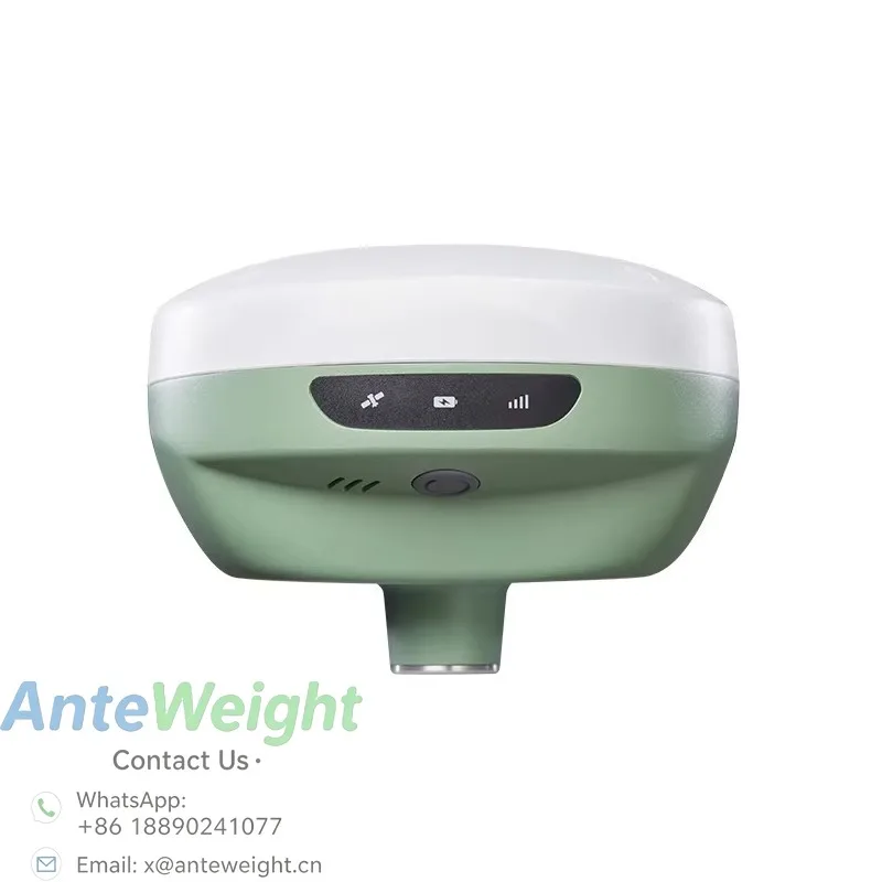 High Precision Multi-Frequency GNSS RTK Receiver, Support GPS & Beidou, IP68 Waterproof, Panoramic Visual Land Survey Equipment