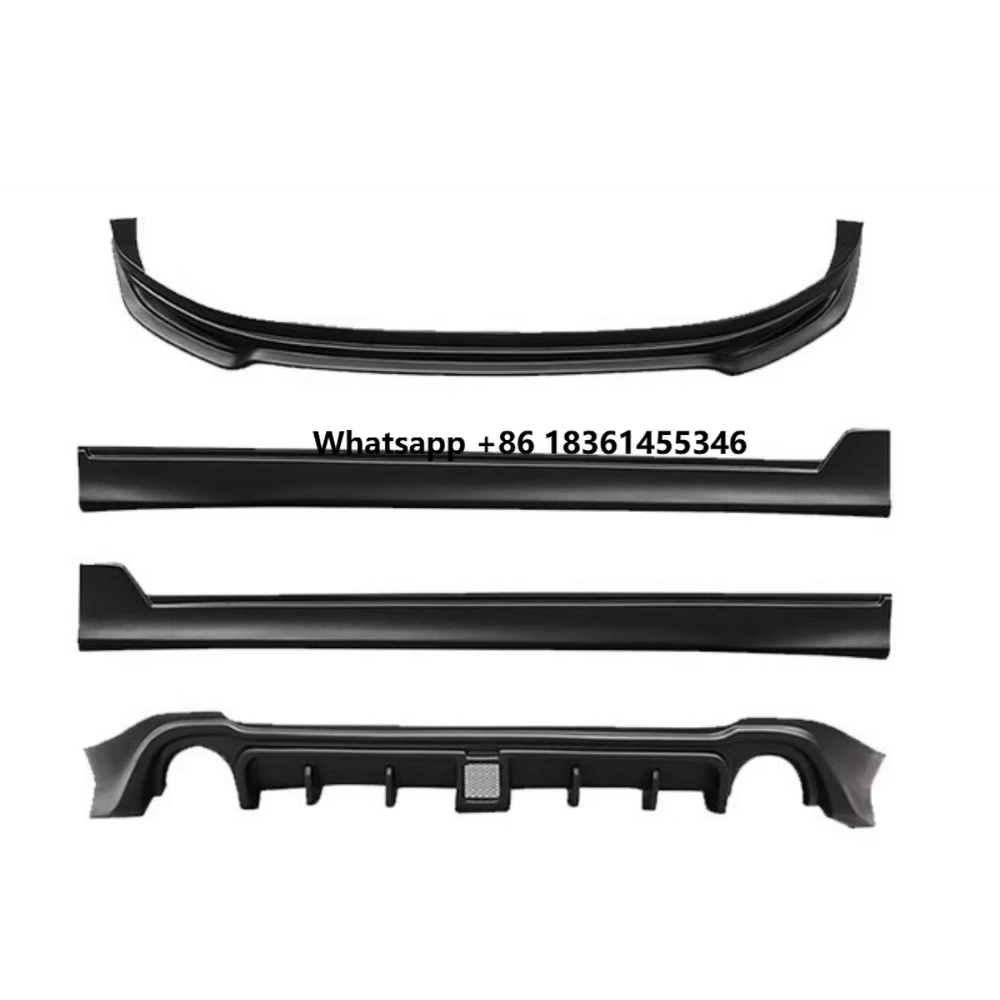 

For CX30 Modified Surround Auto Accessories Unpainted Matte Black Car Front Rear Lip Shovel Side Skirt Assembly