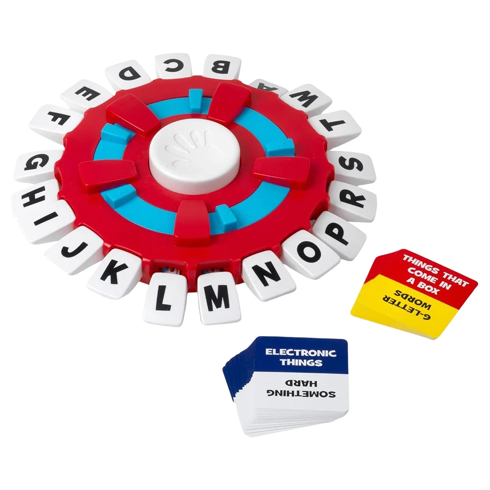 Word Game Fast-Paced Family Board Game Family & Party Board Game for Kids & Adults Fast Word Fun Learning Game Great for All Age