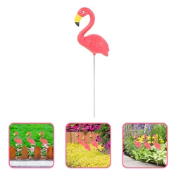 Flamingo Bonsai Wkładka Roślina Wewnętrzna Symulowany Flaming Żywica Ozdoba Wiatrak Zewnętrzny Plastikowy Ogrodnictwo Krajobraz Flaming Rekwizyt