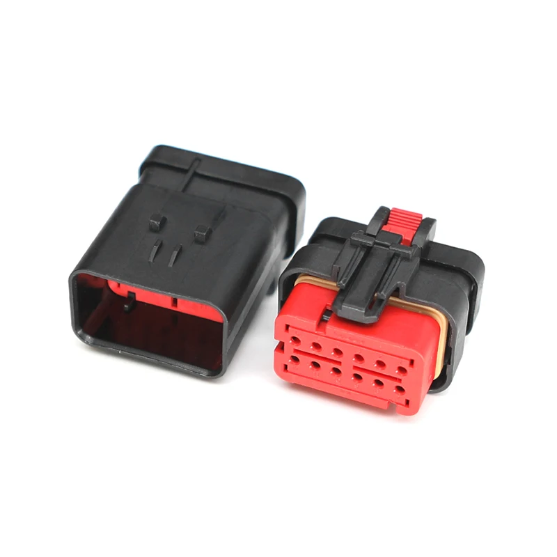 776438-1 TE type automotive waterproof connector for connecting male and female wire harnesses to the male excavator engine plug