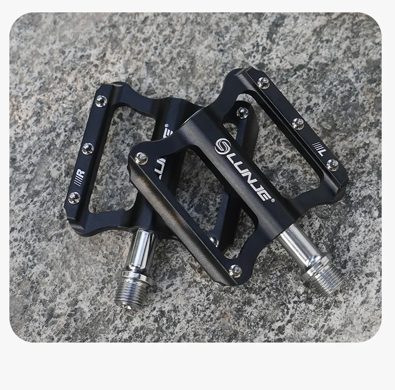 Fahrradpedale, Mountainbike-Lagerpedale, Rennrad-Aluminiumlegierungspedale, Fahrradzubehör – Detail 15