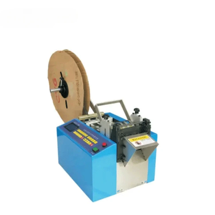 TMAX Brand Microcomputer Pipe Cutter Machine for Heat Shrinkable Sleeve Glass Fiber Tube Nickel Belt Cutting