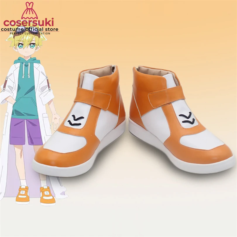 Star Detective Precure Jett-senpai Cosplay Shoes Boots Halloween Handmade Footwear