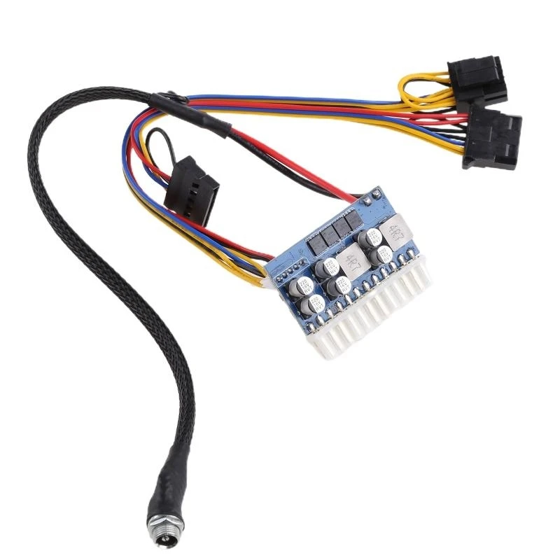 High Power 160W 12V Input DC-ATX Atx Switch Mining PSU 24pin Power Module