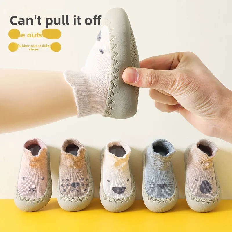 

Baby Floor Socks Spring and Autumn Cotton Thin Baby Indoor Cool Soft Sole Non-slip Newborn Children Toddler Shoes Socks Cover