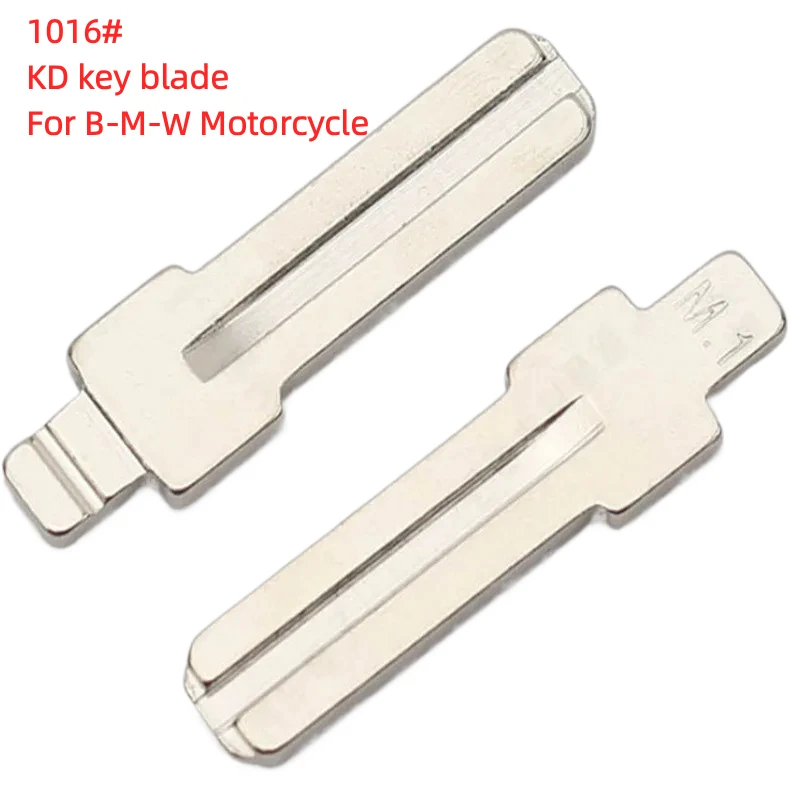 10PCS 1016#  Metal Uncut Blank Flip Remote Key Blade for BMW Motorcycle S1000RR S1000R HP4 KD Xhorse VVDI JMD Key Blade