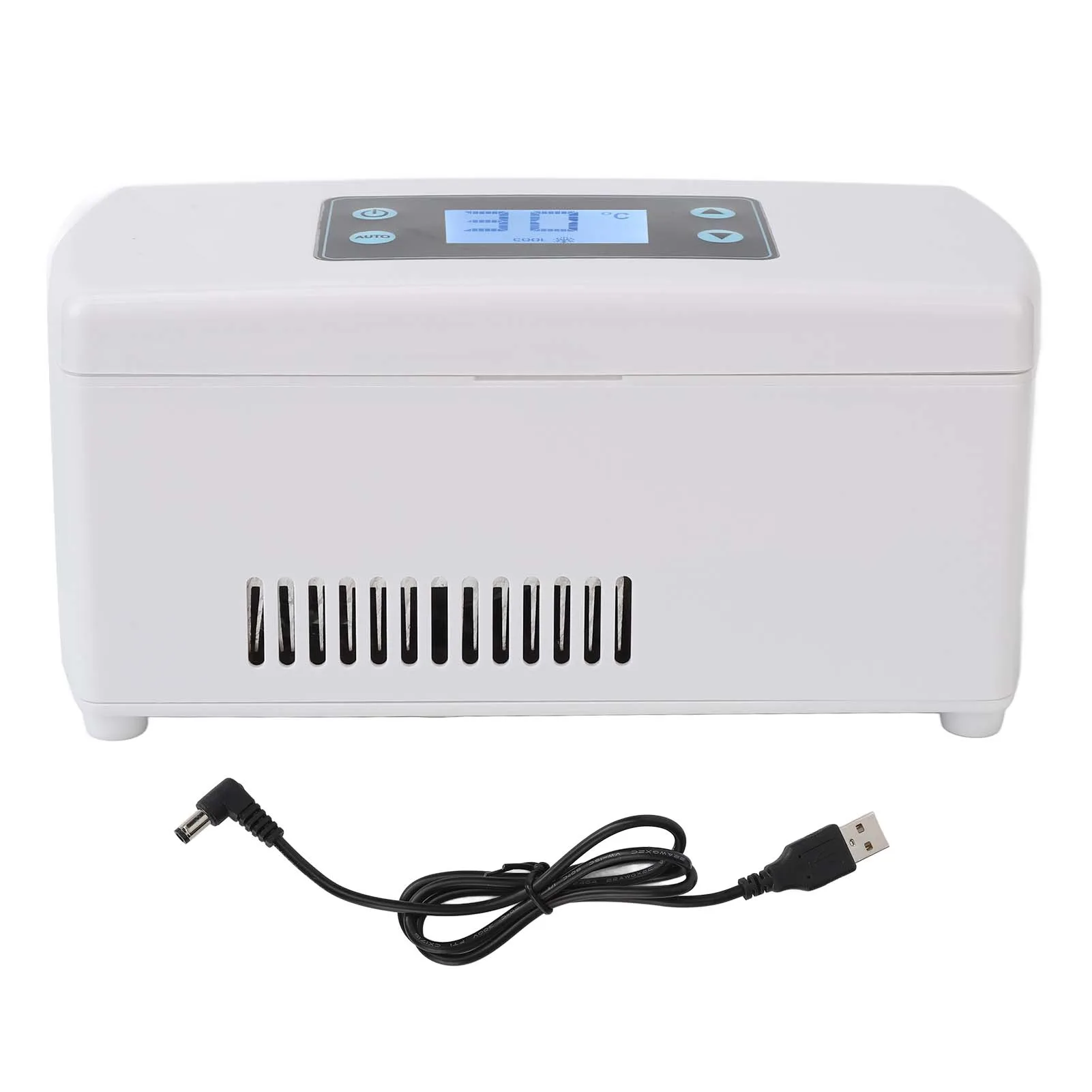 Insulin Cooler Insulin Cooling Case Portable Medicine Fridge Plug in Insulin Cooler Box for Home Car Travel