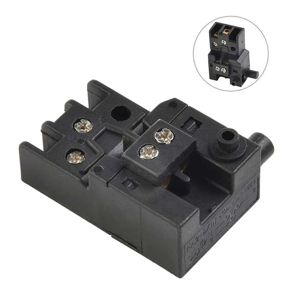 Black Plastic Trigger Switch For 4304 1404 Jig Saw Electric Curve Cutting Tool for High Density Wear Resistant Power Tool