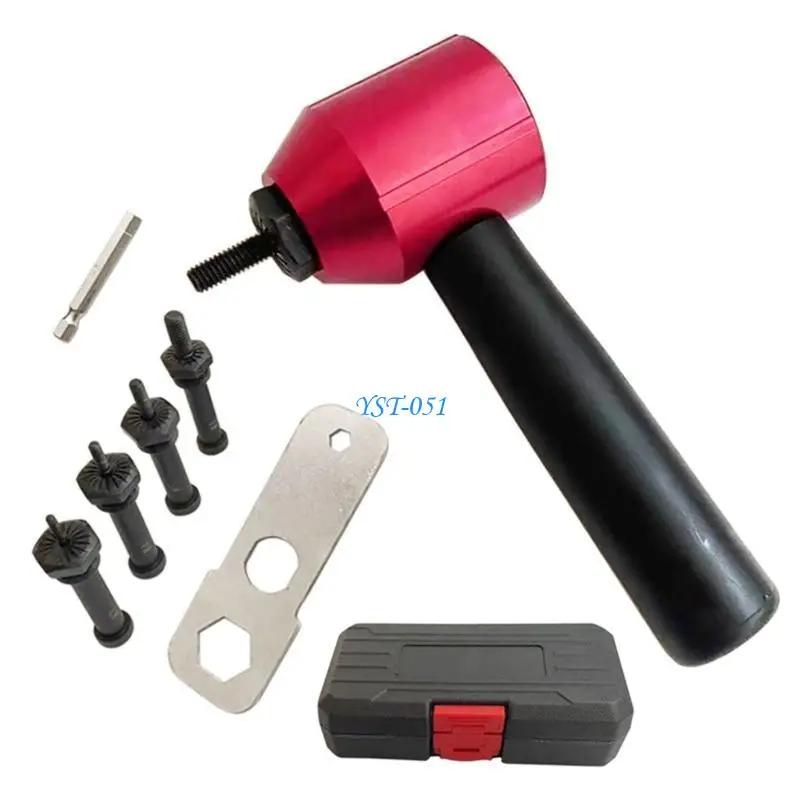 

E15A Riveting Nut Drill Adapter Riveting Guns Tool Adapter Electric Insert Riveting Guns Adapter Riveting Tool For Electric