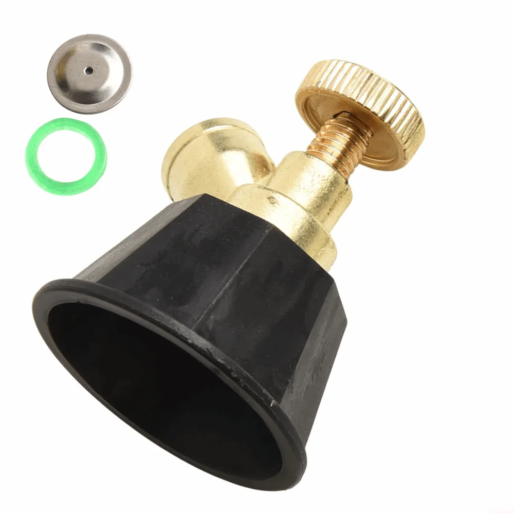 

4 Set M14 X 1.5 Female Thread Adjustable Misting Nozzle Easy Install Adjustable Water Atomizing Spray Nozzle Copper and Plastic