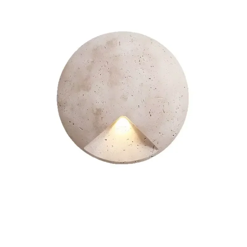 Retro Cave Stone Wall Lamp for Bedroom Living Room Background Corridor Stairs Decorative Lighting