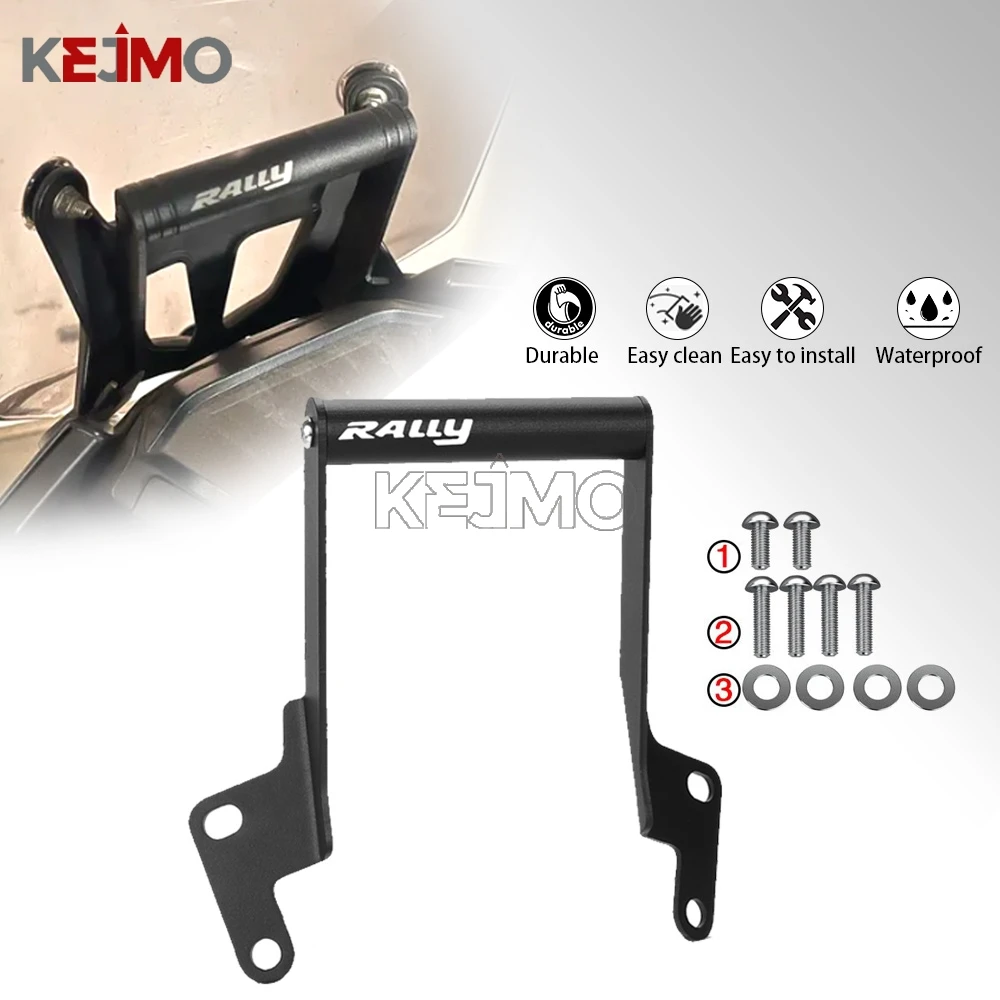 

FOR Loncin VOGE 300 Rally 300 300GY Motorcycle Accessories 22MM Mobile Phone Holder Stand Support GPS Navigation Plate Bracket