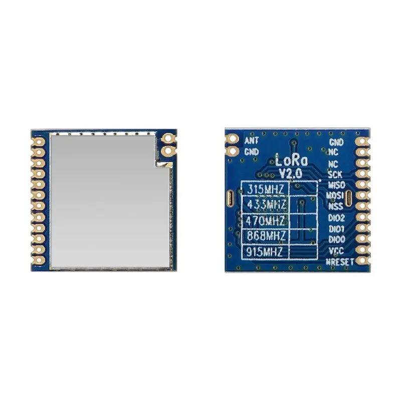 ABZW SPI Interface LORA1276 100Mw SX1276 Module 2PCS 4KM Range High Sensitivity Front End Lora Module 4KM