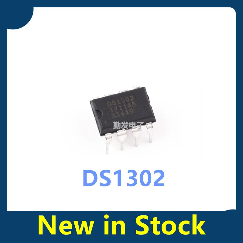 10PCS DS1302 Clock Chip DS1302N Through-hole DIP-8 Real-time Clock/Timer Circuit