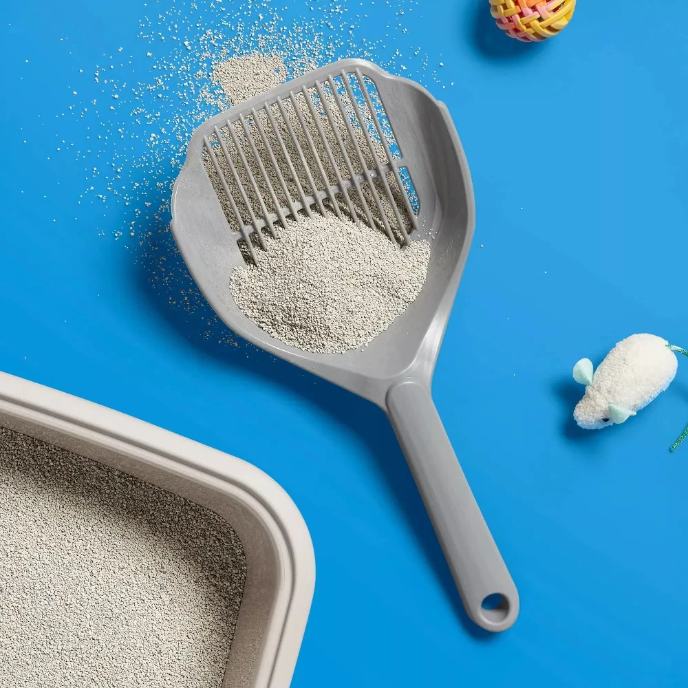 

Plastic Cat Litter Scoop,Cat Scooper for Litter Box,kitty Litter Scoop with Ergonomic Handle for Cat and Rabbit Pellet Litter
