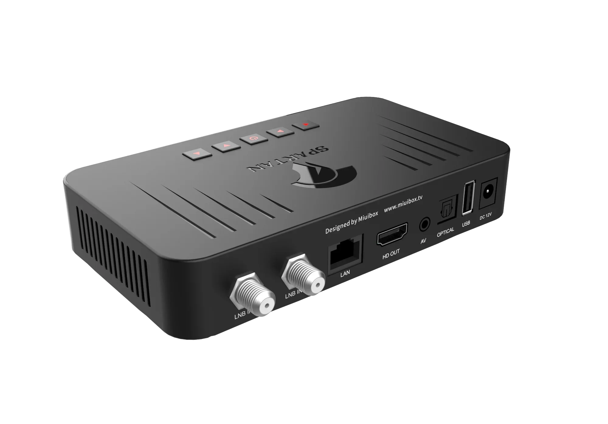 Spartan DVB-S2 Satellite Receiver with IKS and SKS H.265 Receptor Miuibox Spartan