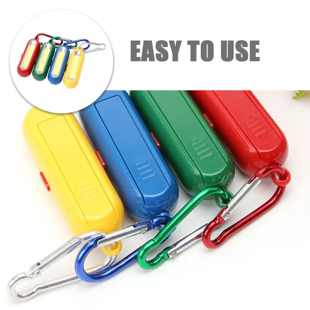 

4Pcs Mini Keychain Flashlight Small Portable Outdoor Camping Hiking Emergency Light Mini Flashlights Bulk Keychain Flashlight