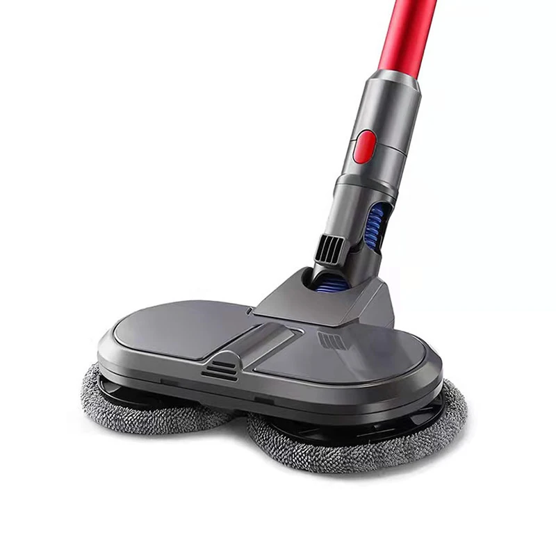 Cabezal de limpieza de fregona eléctrica seca y húmeda para Dyson V7 V8 V10 V11, accesorios para aspiradoras inalámbricas con almohadilla de paño de mopa para tanque de agua