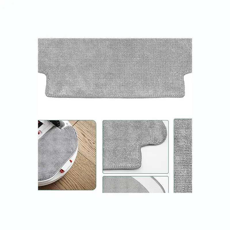 -A65I لـ Xiaomi Mi Robot Vacuum Mop 2S، Mop Pro، Mop P، S12، S10 EU، STYJ02YM، لـ Viomi V2 Pro، V3 SE، وسادة حامل قماش الممسحة #5