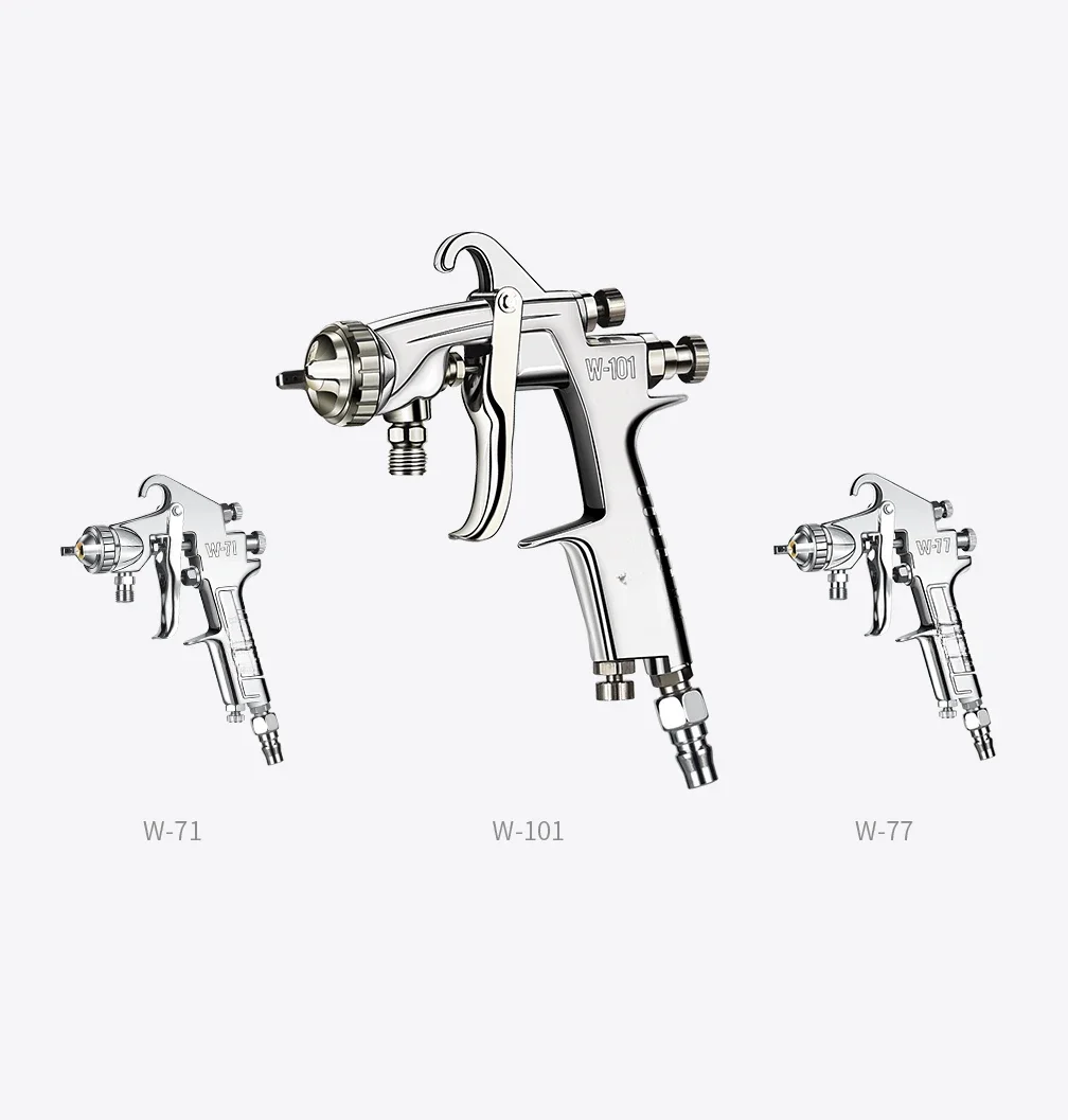 Pneumatic spray gun W-71/77/101 spray paint corrosion resistance high atomization upper and lower pot spray gun