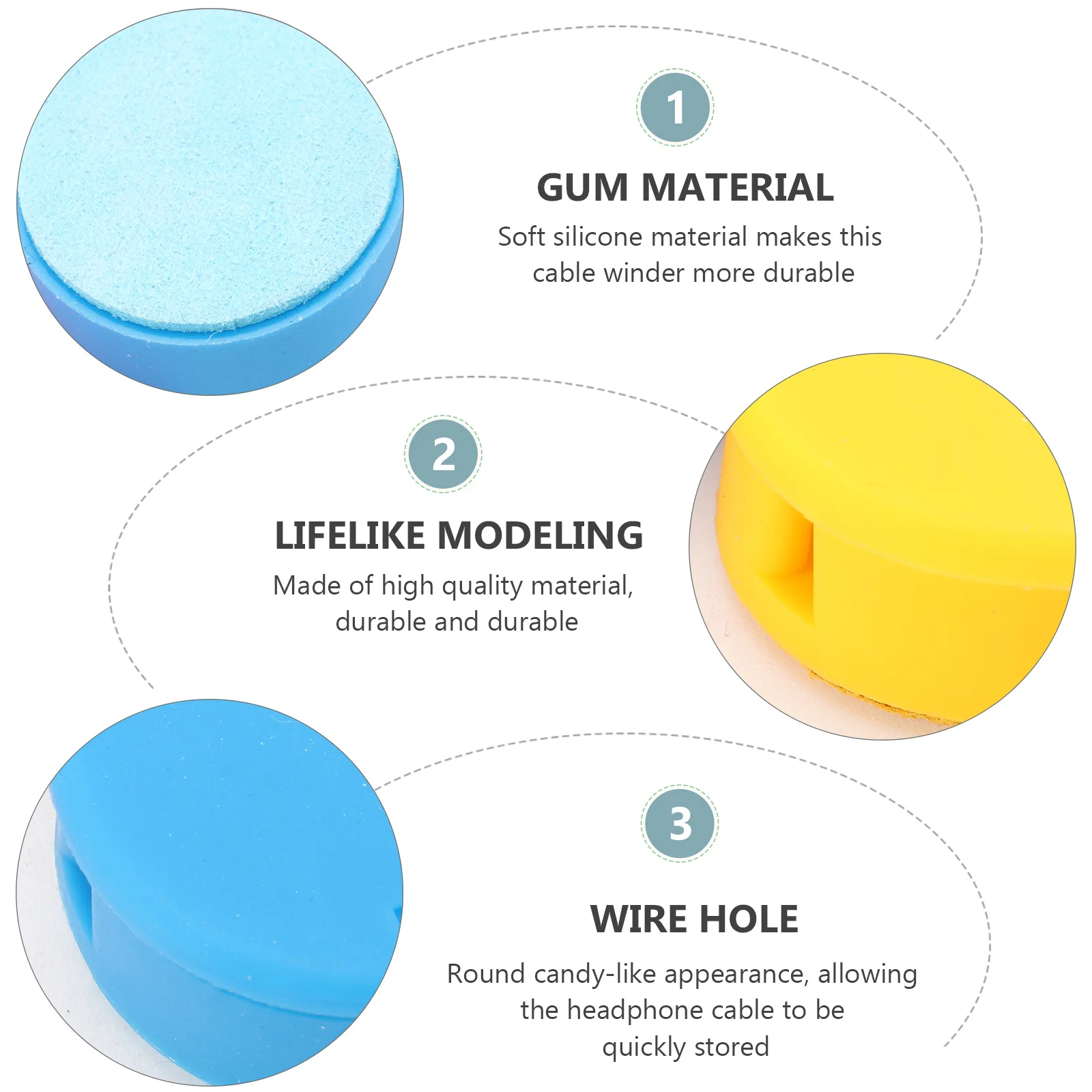 5 قطعة منظف شاشة الهاتف كابل اللفاف سيليكون منظم للأسلاك سماعات إدارة الحبل سطح المكتب أنيق منظم الأسلاك