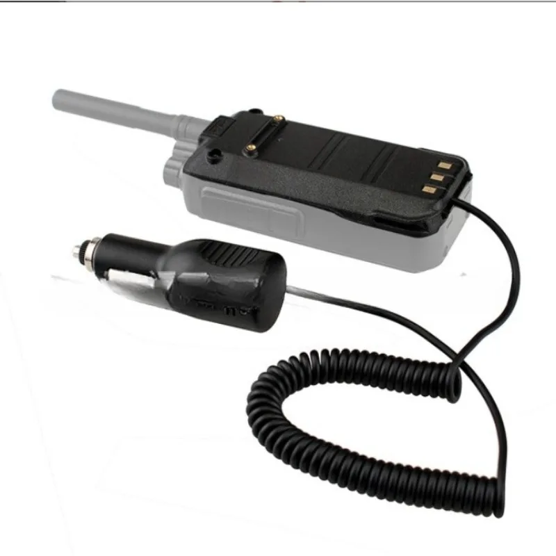 Walkie Talkie Car Charger Battery Eliminator Charge Cigarette Lighter Plug For TYT MD380 MD380GPS RT3 Two Way Radio