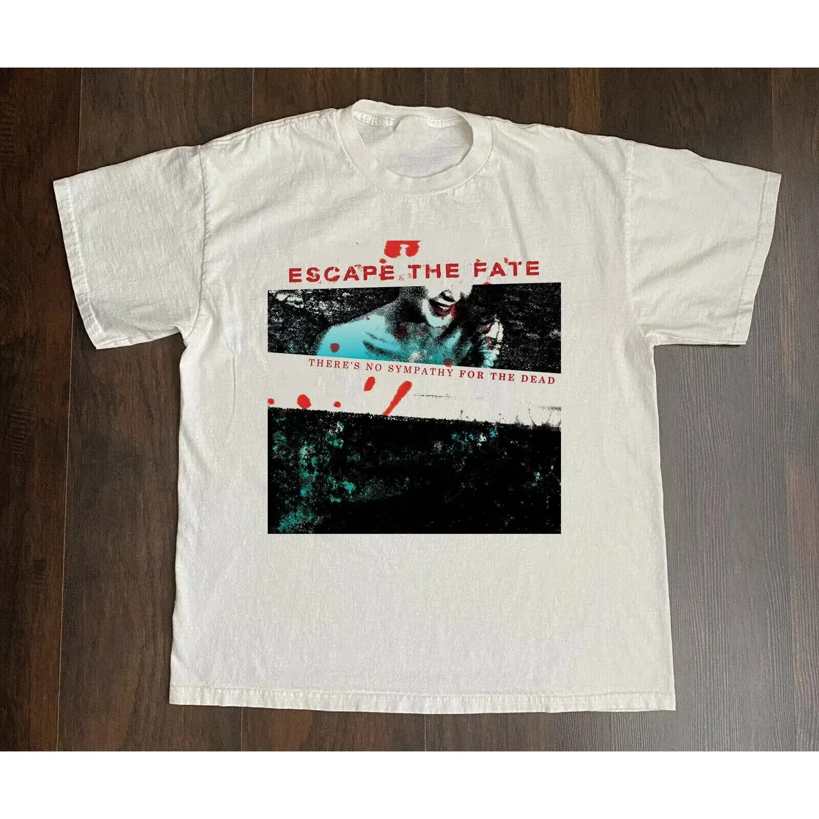 Escape The Fate Band There's No Sympathy For Dead T Shirt Full Size S 5XL vintage Washed Stylish designer clothes graphic