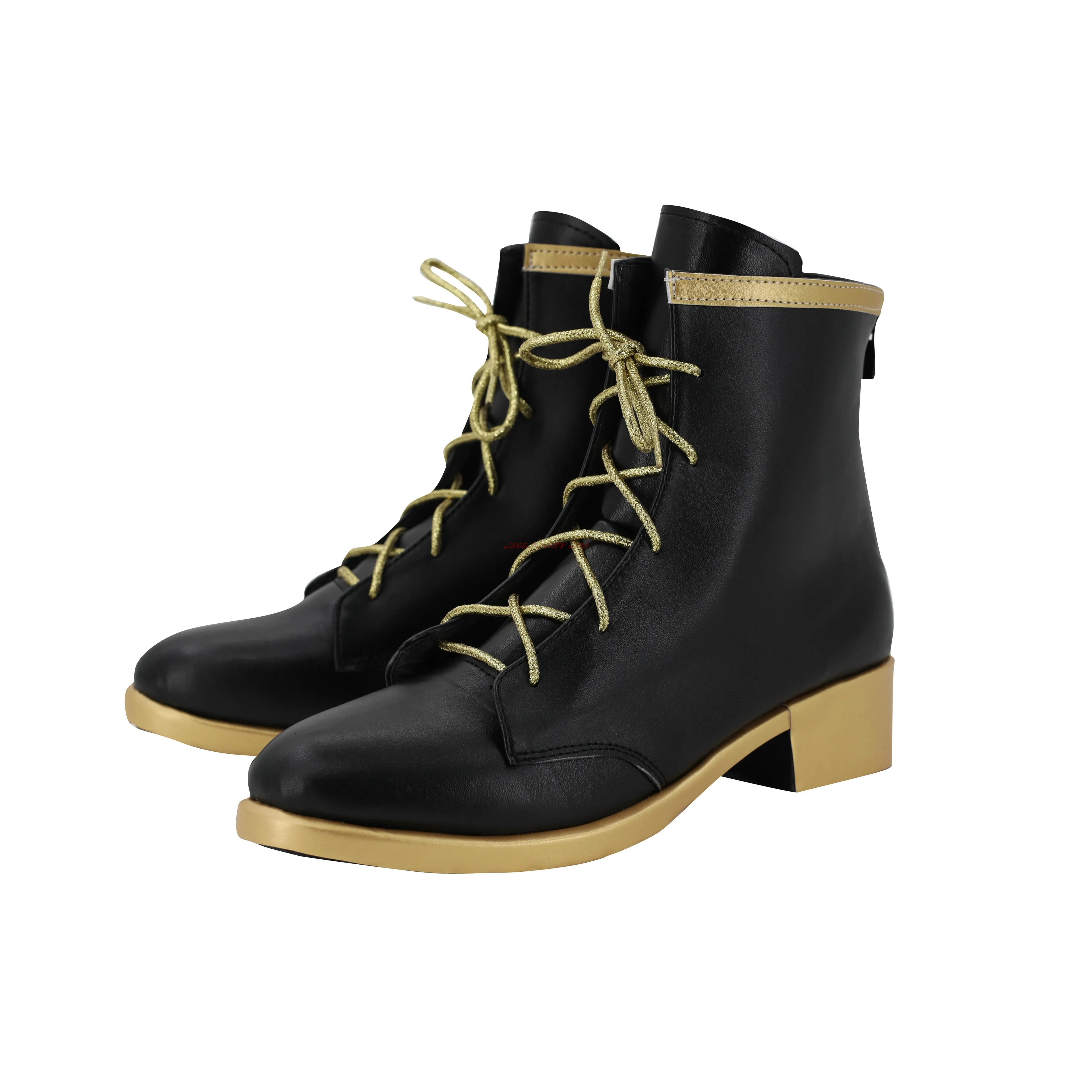 Virtual YouTuber Vtuber FUSIONIC STARS Cosplay Boots Shoes Male Cosplay PU Boots Halloween Cosplay Prop Custom Made