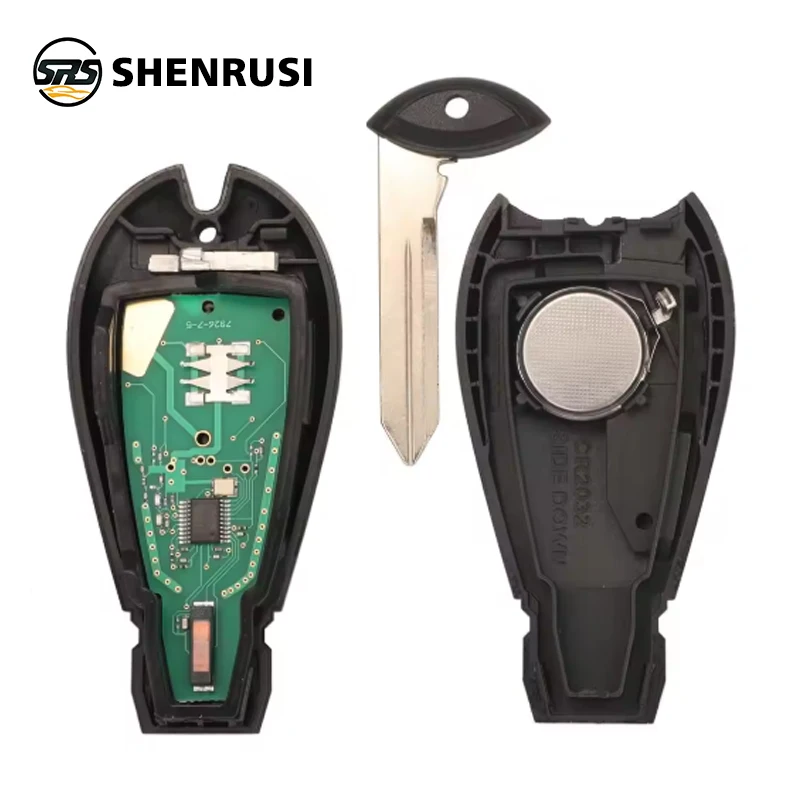 SHENRUSI Fobik GQ4-53T llave remota de coche 433MHz PCF7961M 4A Chip para Jeep Cherokee Sport KL 2014 2015 2016 2017 2018 2019 Fob