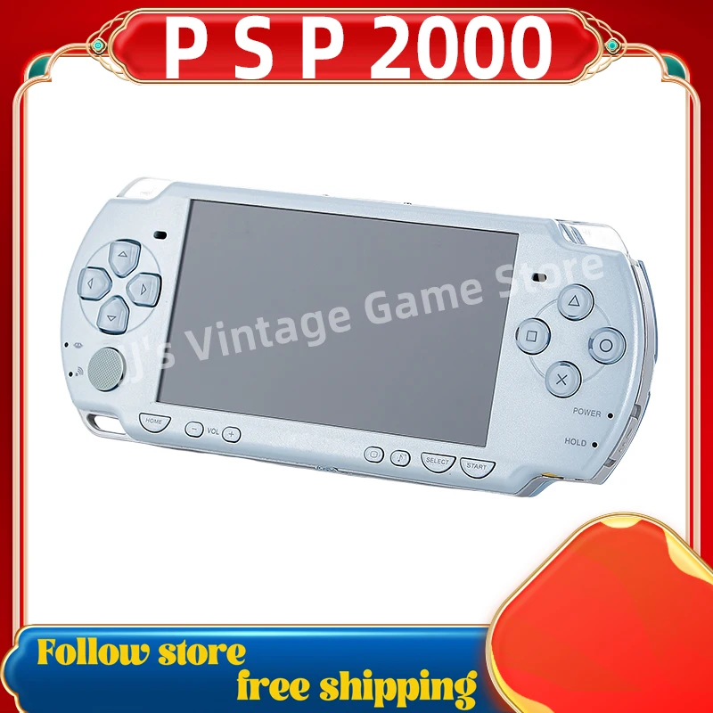 PSP2000 - Original from PS P2000 Handheld Game Console Free P S P Games 32GB 64GB 128GB Packages