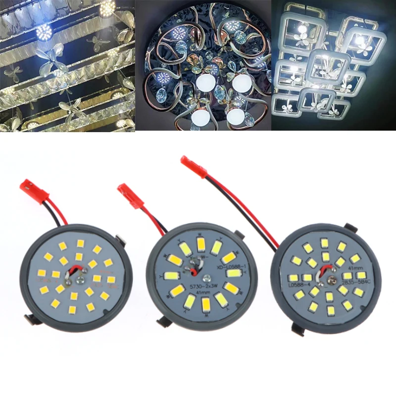 

LED Crystal Light Transform Bulb 4W LED Corn Bulb Integrated Light Source For Ceiling Chandeliers Retrofit Lamp 220V