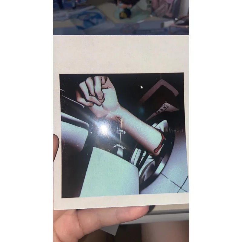 2Pcs/Set 2nd Anniversary Card Alien Stage TV Anime Card Ivan Till Cosplay Square CD Card Instant Imaging Cards Postcard Gift