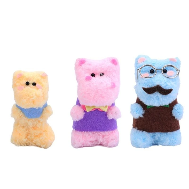 

Creative Pipe Cleaners Hippo Twisted Rod DIY Twisting Bar Handcraft Toy