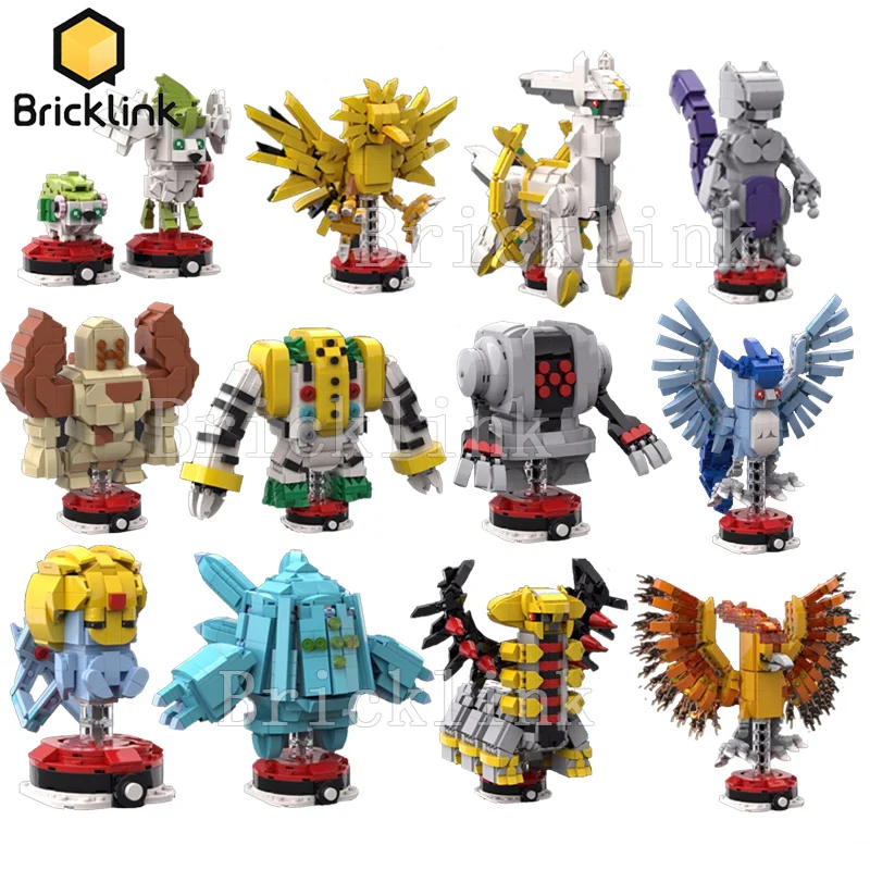 Bricklink Ideas Japan Elf Movie Anime Figures Elves Monster Sets Brickheadz Construction Building Blocks Toys For Children Gift