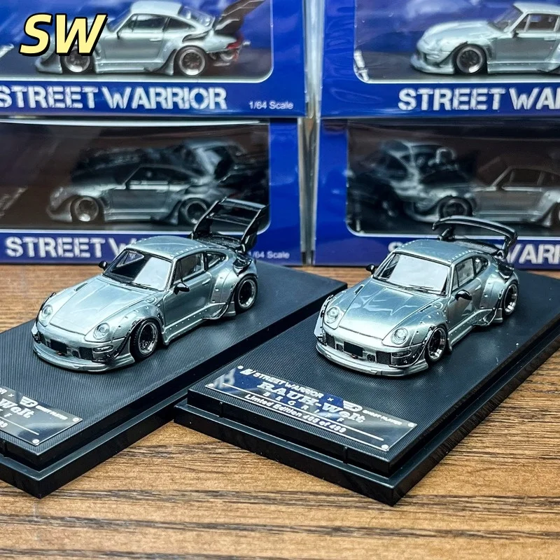 

В наличии 1:64 993 RWB Rotana литая имитация модели автомобиля из сплава, игрушка для мальчика, коллекционное украшение для взрослых.