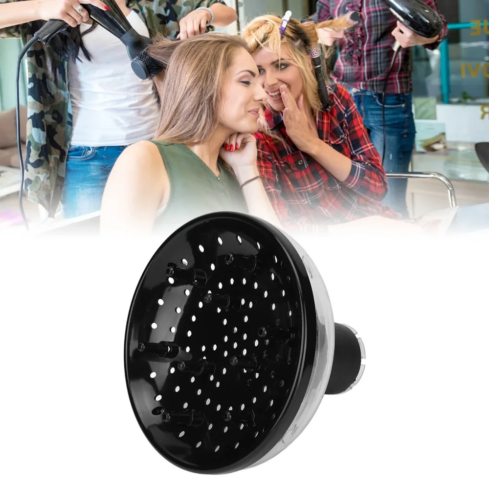 Universal Fit Hair Dryer Diffuser Professional Fast-Drying Design Blow Dryer Diffuser Portable Diffuser Attachment Salon Styling