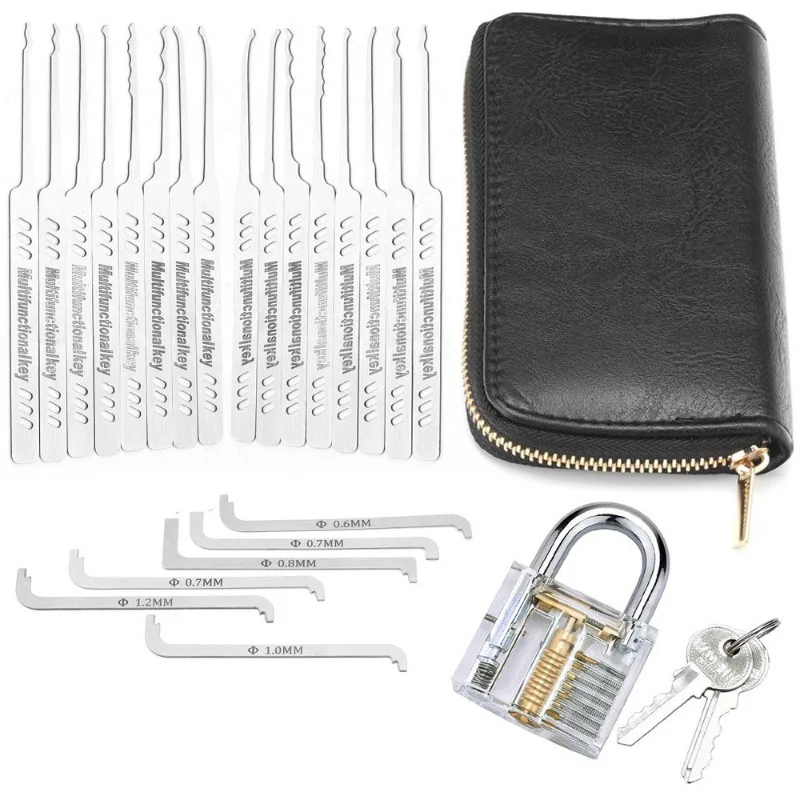 Handwerkzeuge Leder-Verpackung 10Stk/14Stk/15Stk/17Stk/24Stk – Detail 1