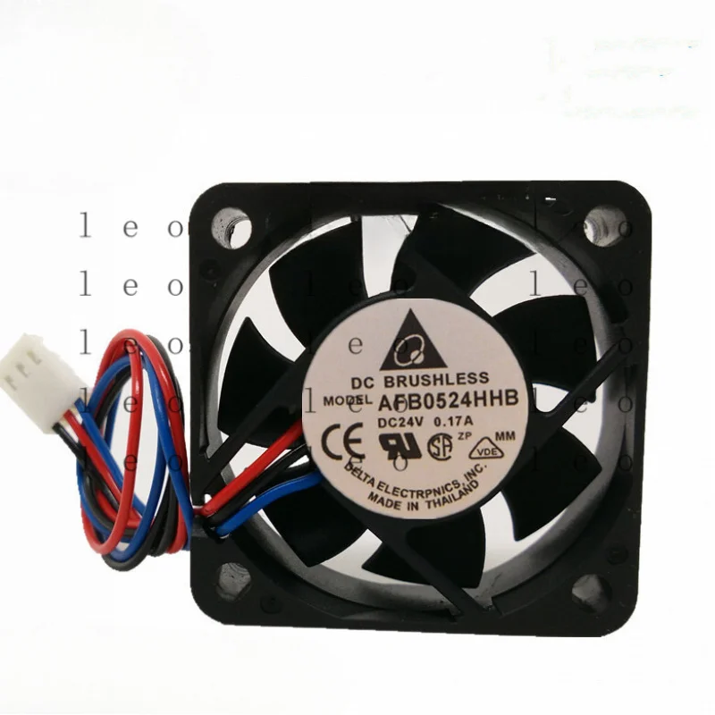 DD  1 pcs  for Delta Fan AFB0524HHB  DC 24V 0.17A 5CM 3 pin inverter fan 50x50x15mm