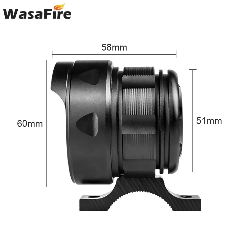 WasaFire 18* XML T6 Bicycle Light Super Bright 40000 Lumens Bike Front Light Waterproof Cycling LED Head Lamp MTB Headlight