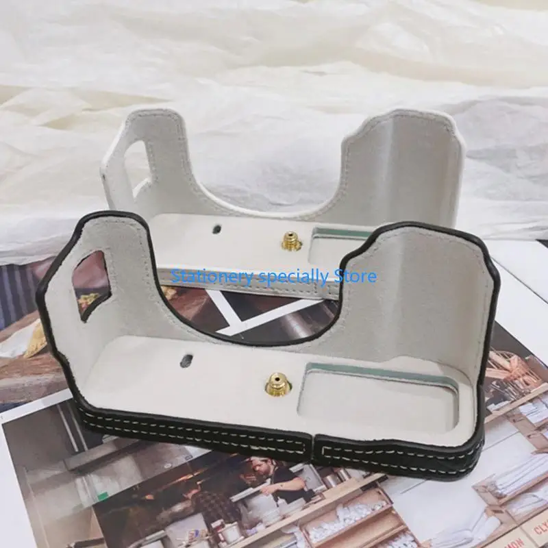 

P0RB Fashion Camera Half Case PU Leather Bag for X100VI with Easy Battery Access and Tripod Connection
