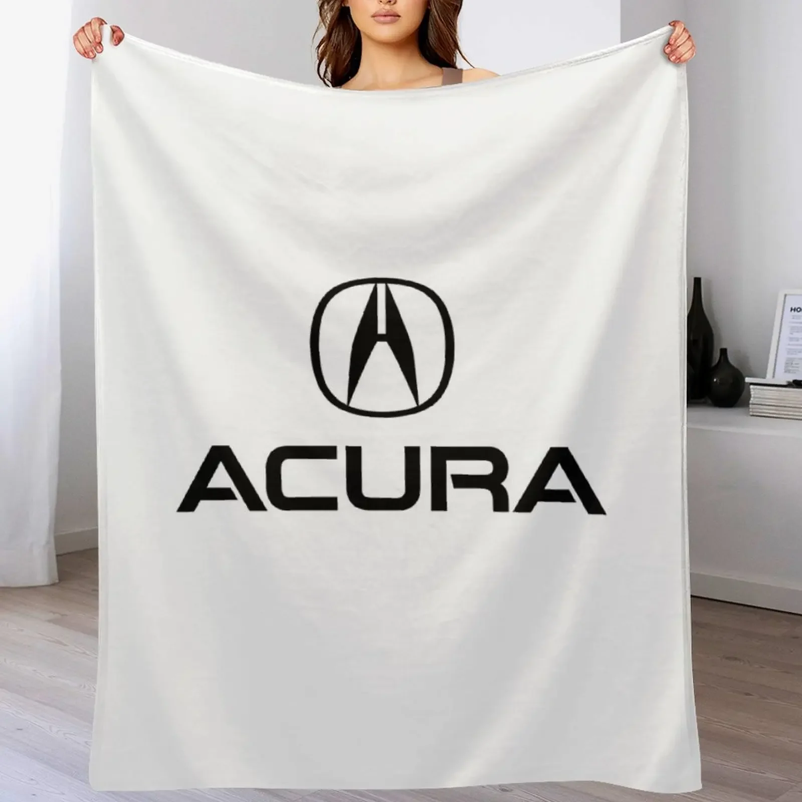 Acura-Logo-Black Throw Blanket Thins Multi-Purpose manga Beautifuls Blankets