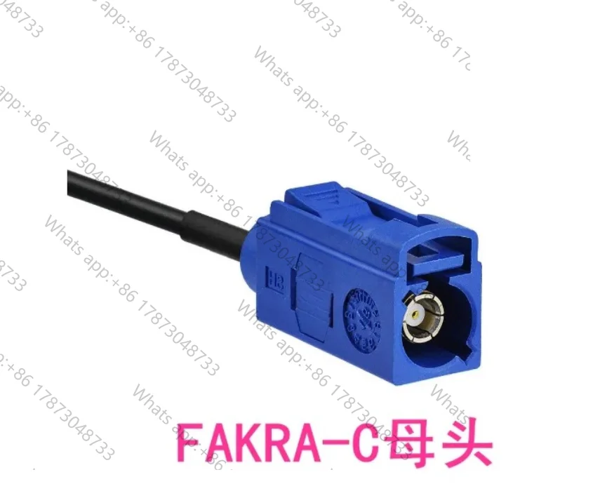 Suitable for Fakra C female to GT5-1S male adapter cable, Fakra female square connector, GPS antenna connection cable