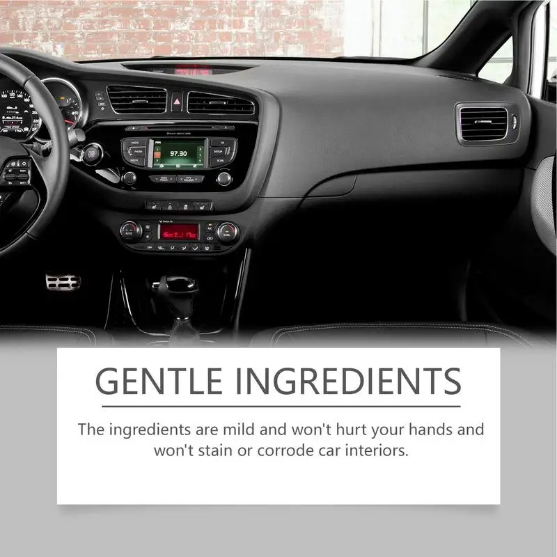 

Interior Cleaner Car Detailing 100ml Mild Liquid Car Cleaner Spray Odorless Multifunctional Car Maintenance Supplies For Tires