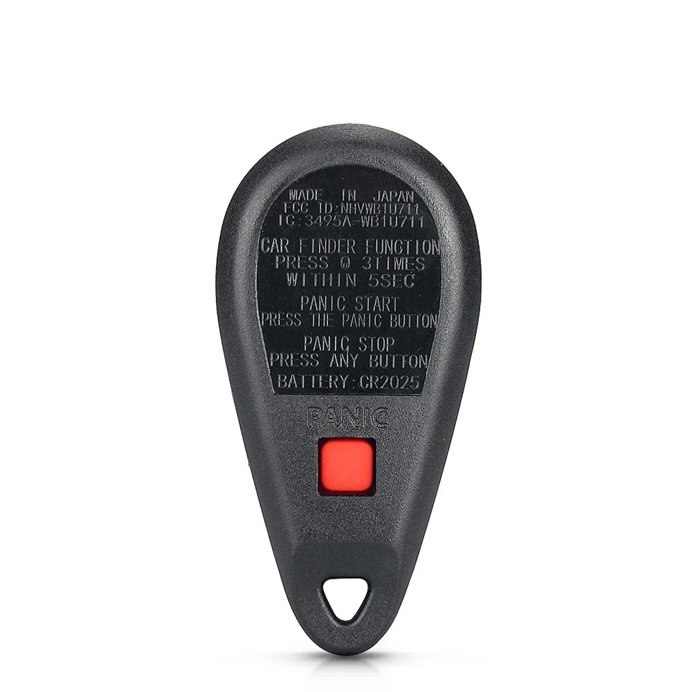 Keyyou กุญแจรถรีโมท1ชิ้นขอ Subaru Forester Impreza LEGACY Outback Tribeca Impreza WRX 1999-2009 NHVWB1U711 CWTWB1U819