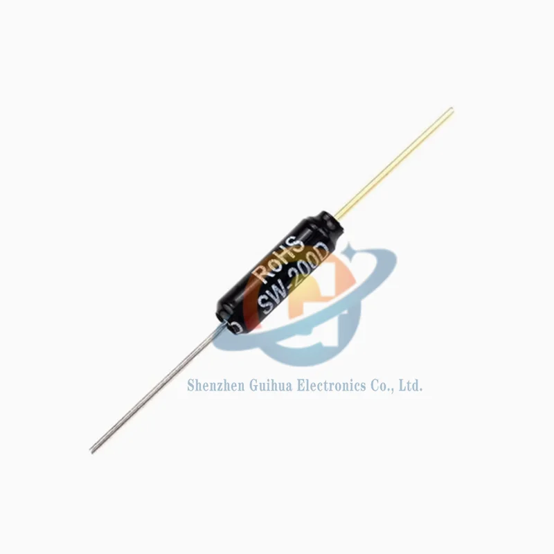 10pcs SW-200D one foot gold-plated vibration sensor vibration ball switch angle switch tilt switch