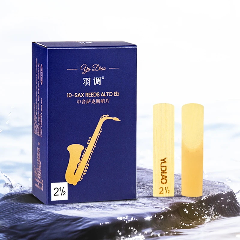 

Feather Tone Eb Key Alto Tenor Soprano Saxophone Reeds 2.0 2.5 3.0 for Beginners Easy to Play Reeds