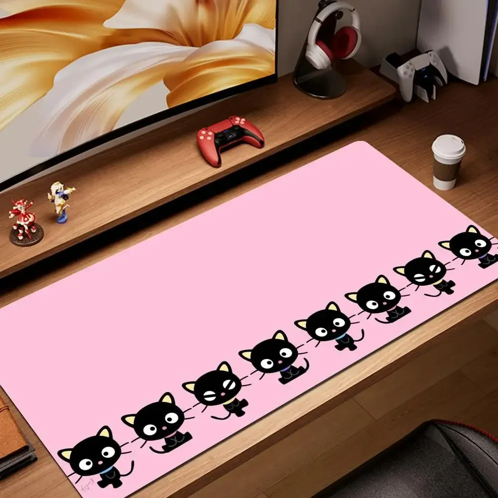 Cute Chococat Mouse Pad Gamer Large Mousepad Non Slip Home Office Laptop Computer Keyboard Desk Mats Gaming Accessories Mice Mat